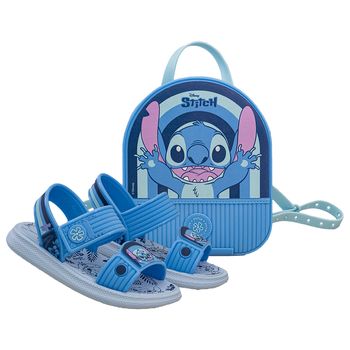 Sandalia-Azul-Claro-Kids-Stitch-com-Mochila-|-Disney-Tamanho--17---Cor--AZUL-CLARO-0